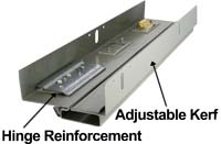 Sample Kit for Frame-Up Adjustable Kerf Steel Door Frame